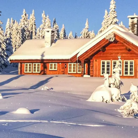 Beautiful Home In Sjusjoen Exterior photo