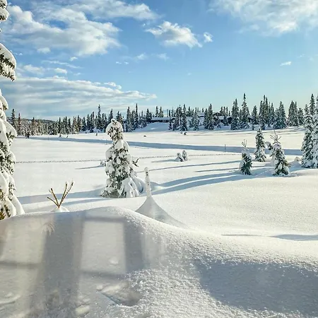 Beautiful Home In Sjusjoen Exterior photo
